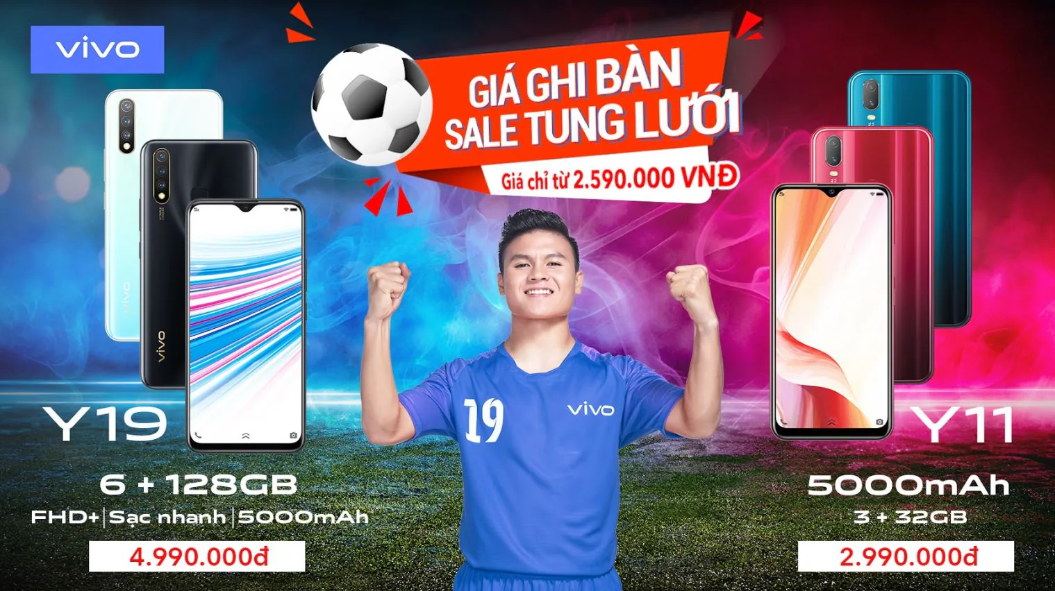 Vivo Y19: RAM 6 GB giá chưa đến 5 triệu, khó tin nhưng có thật