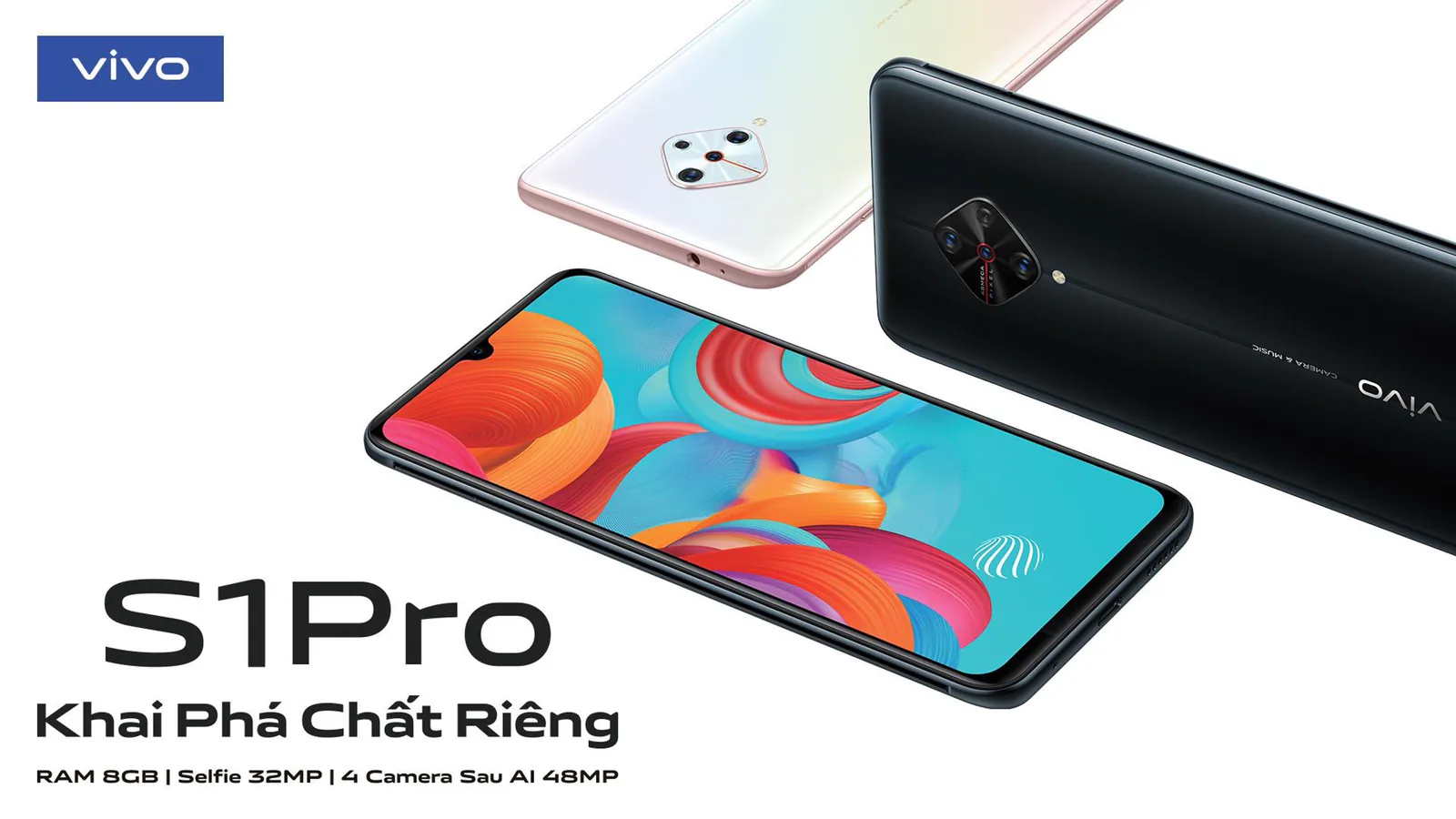 Vivo S1 Pro ra mắt với cụm camera sau hình kim cương độc đáo giá 6,990,000 đồng