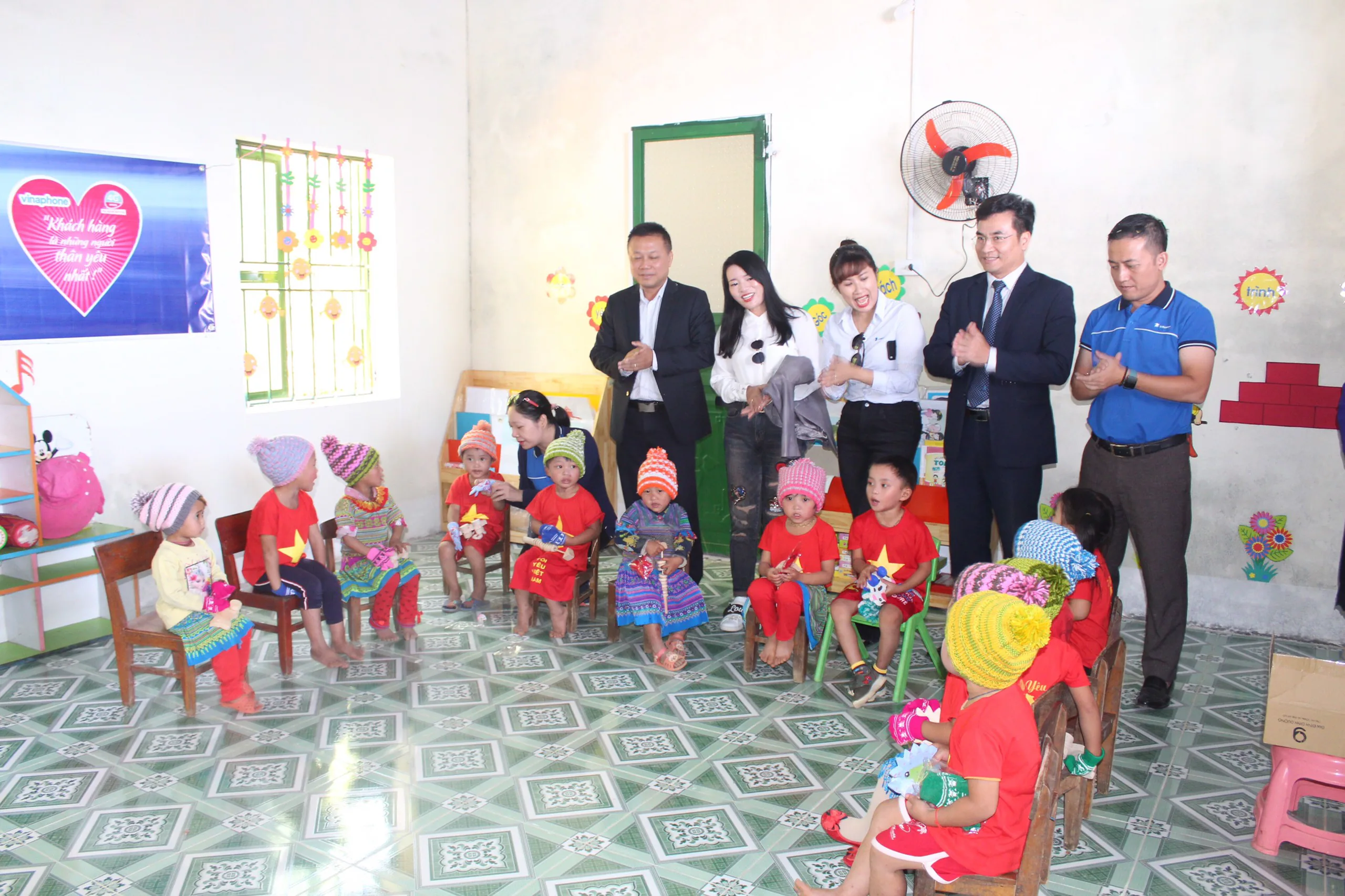 VNPT VinaPhone khánh thành công trình trường mầm non thôn Sín Chải A