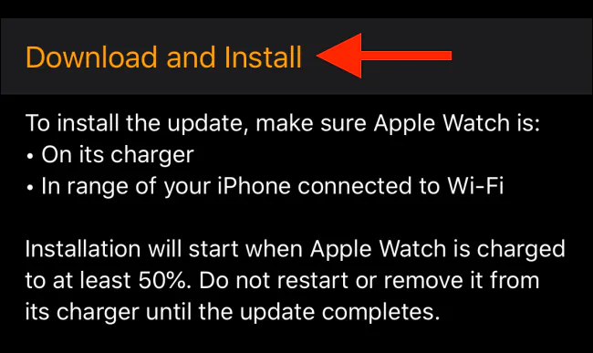 Cách cập nhật Apple Watch lên phiên bản mới nhất