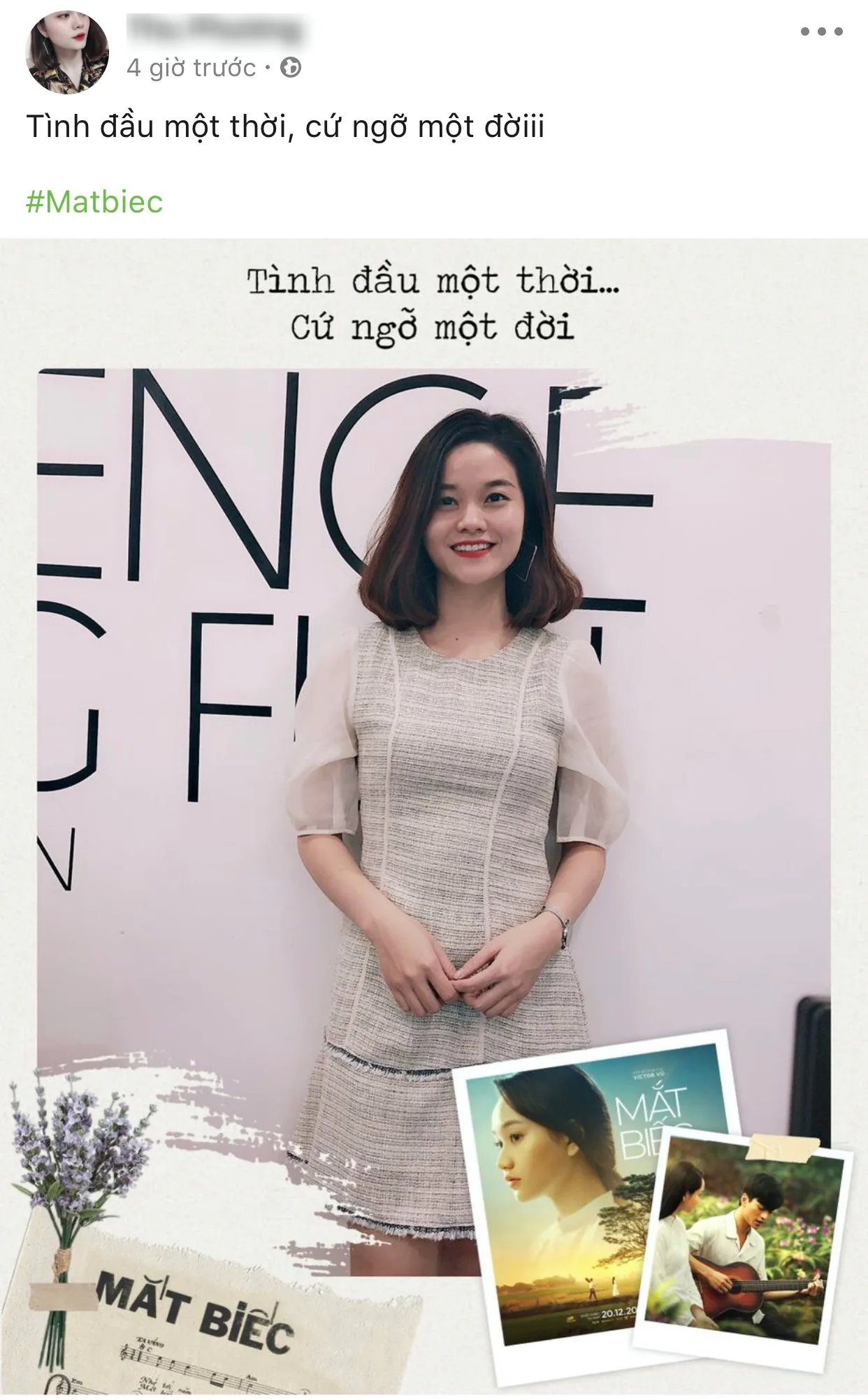 Cộng đồng mạng đua nhau đổi khung ảnh trước ngày “Mắt Biếc” ra rạp