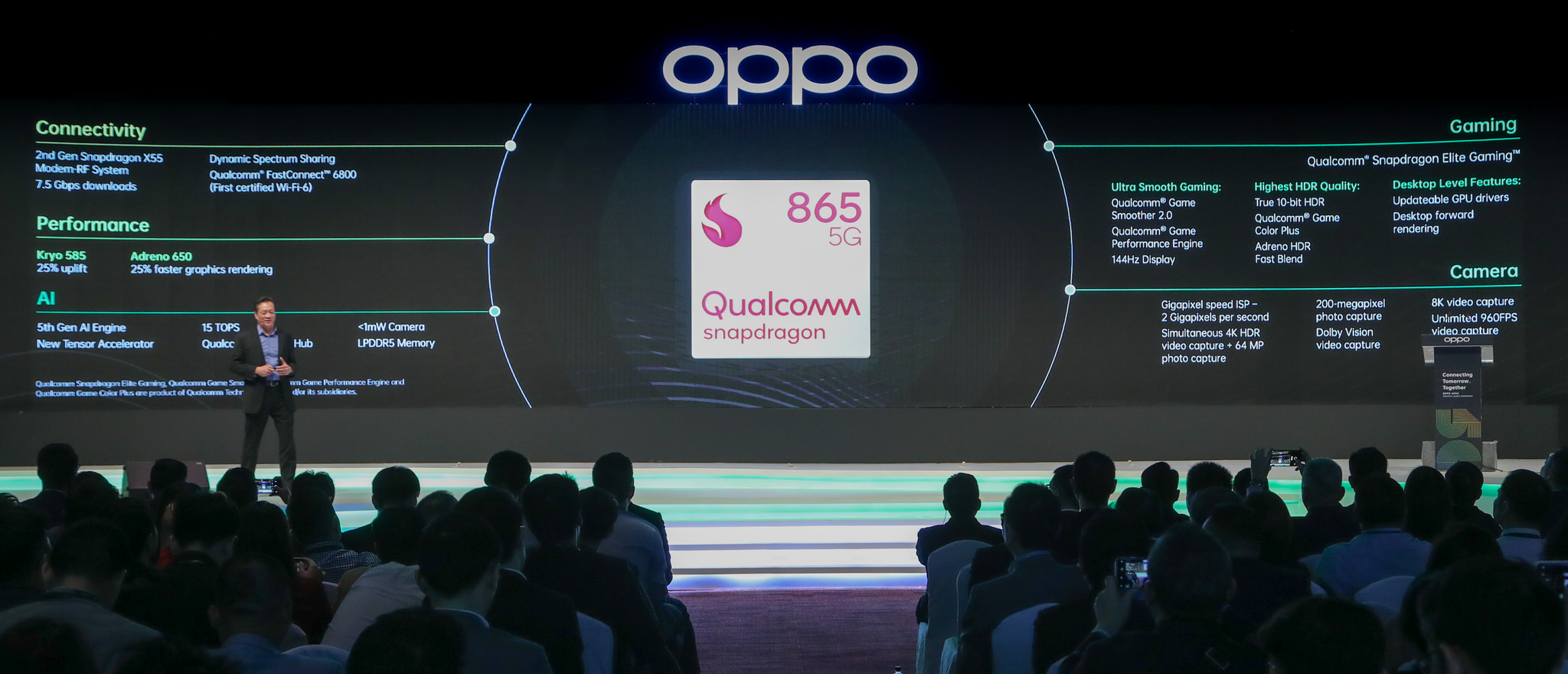 Vivo là một trong những hãng smartphone đầu tiên trang bị bộ vi xử lý Qualcomm Snapdragon 865 tích hợp 5G