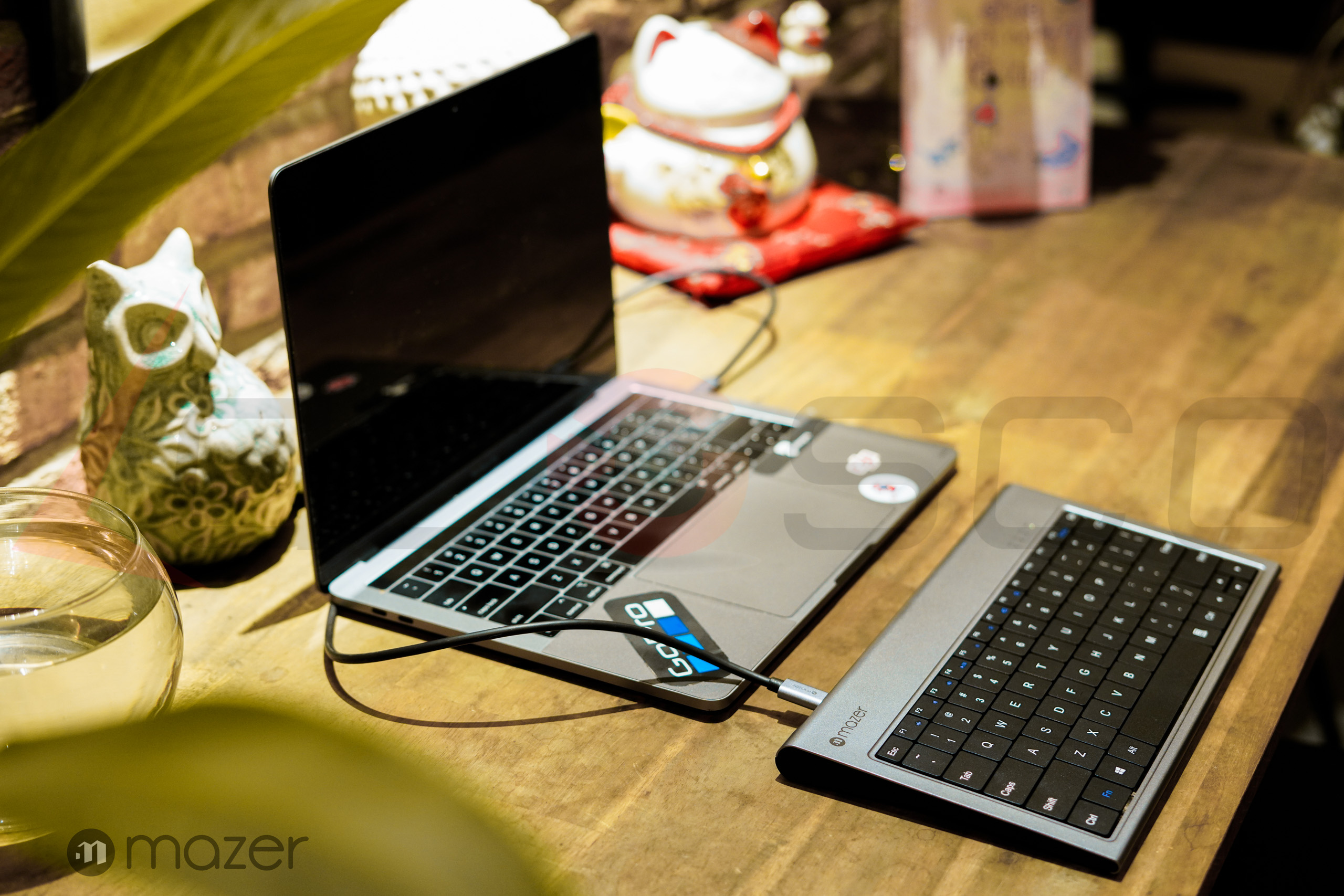 Trên tay bàn phím đa năng Mazer Type-C Pro Hub Keyboard: Hoàn thiện cao cấp, tiện lợi với đầy đủ cổng kết nối