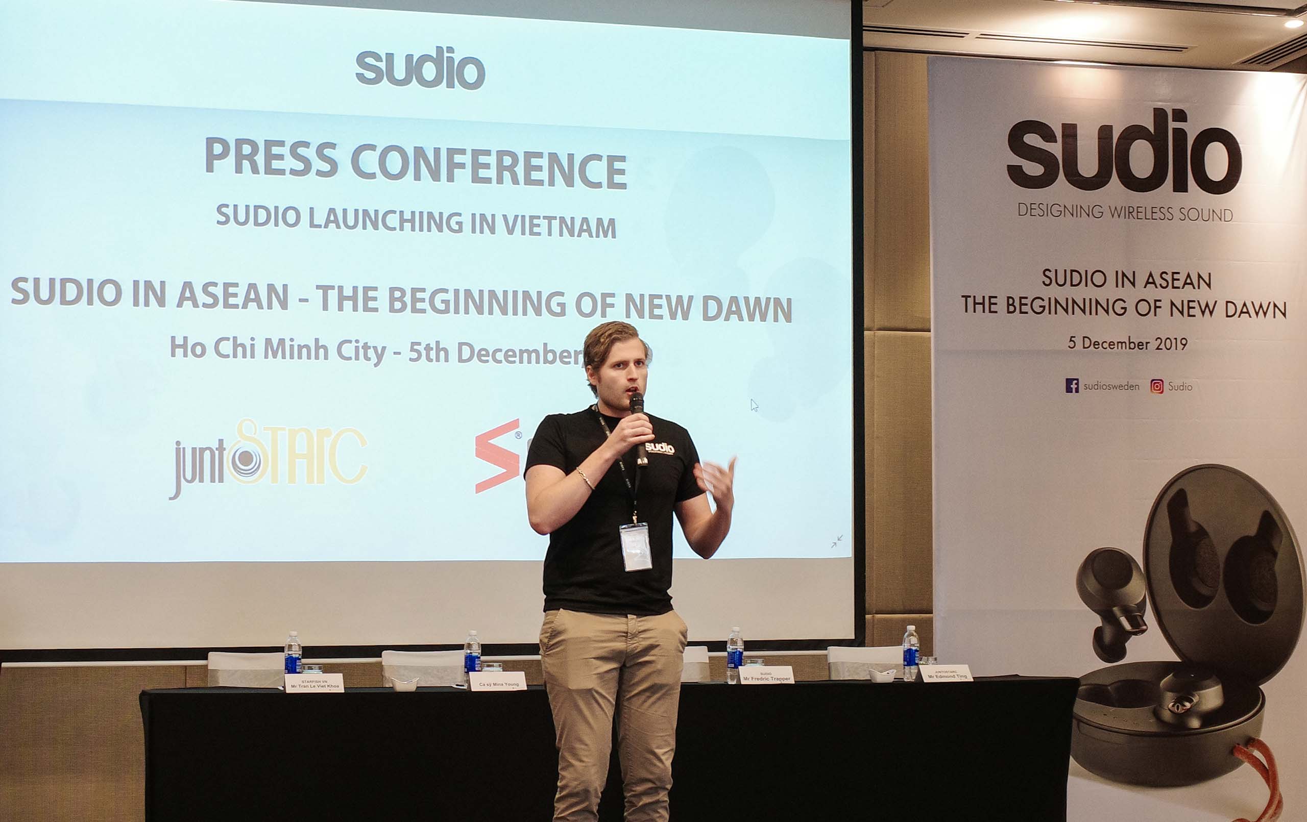 Sudio ra mắt loạt sản phẩm tai nghe True Wireless tại thị trường Việt Nam