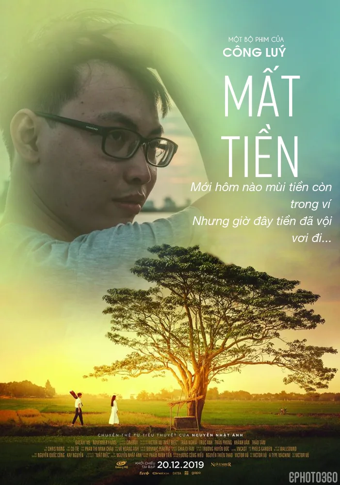 Hướng dẫn chế ảnh có kèm mặt bạn theo phong cách poster Mắt Biếc