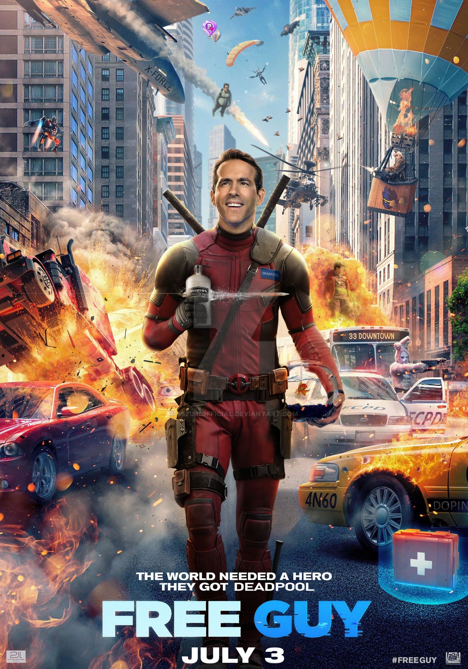 Từ "Deadpool" siêu cà khịa, Ryan Reynolds sẽ trở lại trong Free G...