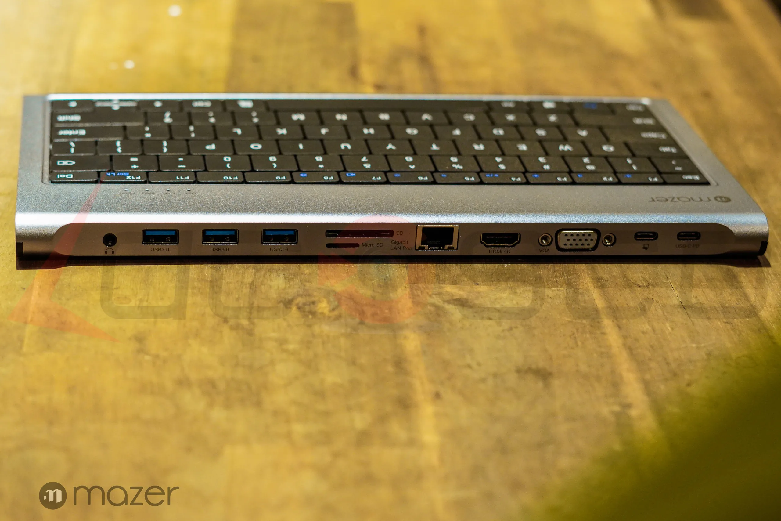 Trên tay bàn phím đa năng Mazer Type-C Pro Hub Keyboard: Hoàn thiện cao cấp, tiện lợi với đầy đủ cổng kết nối