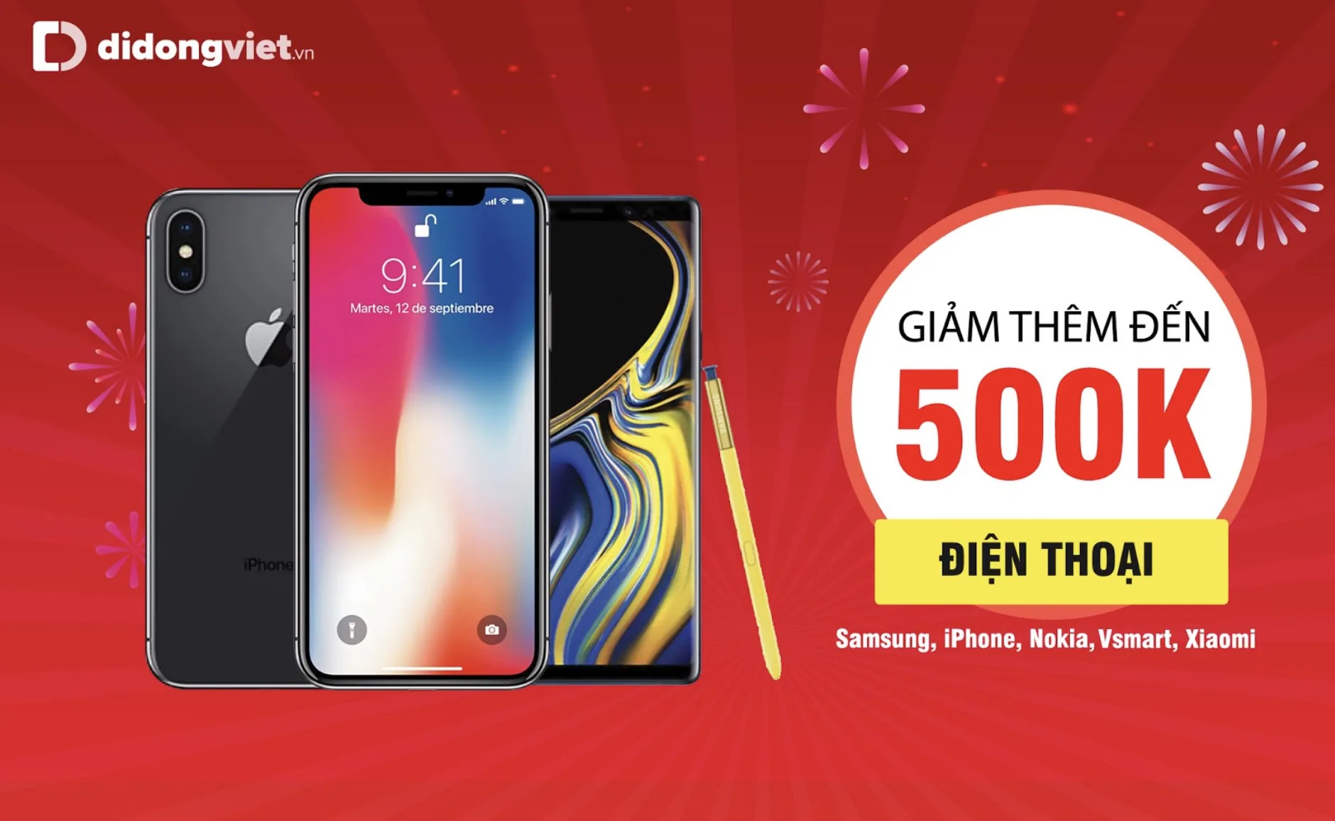 iPhone Xs Max và loạt smartphone giảm đến 500 ngàn, máy lọc không khí và robot hút bụi mua 1 tặng 1