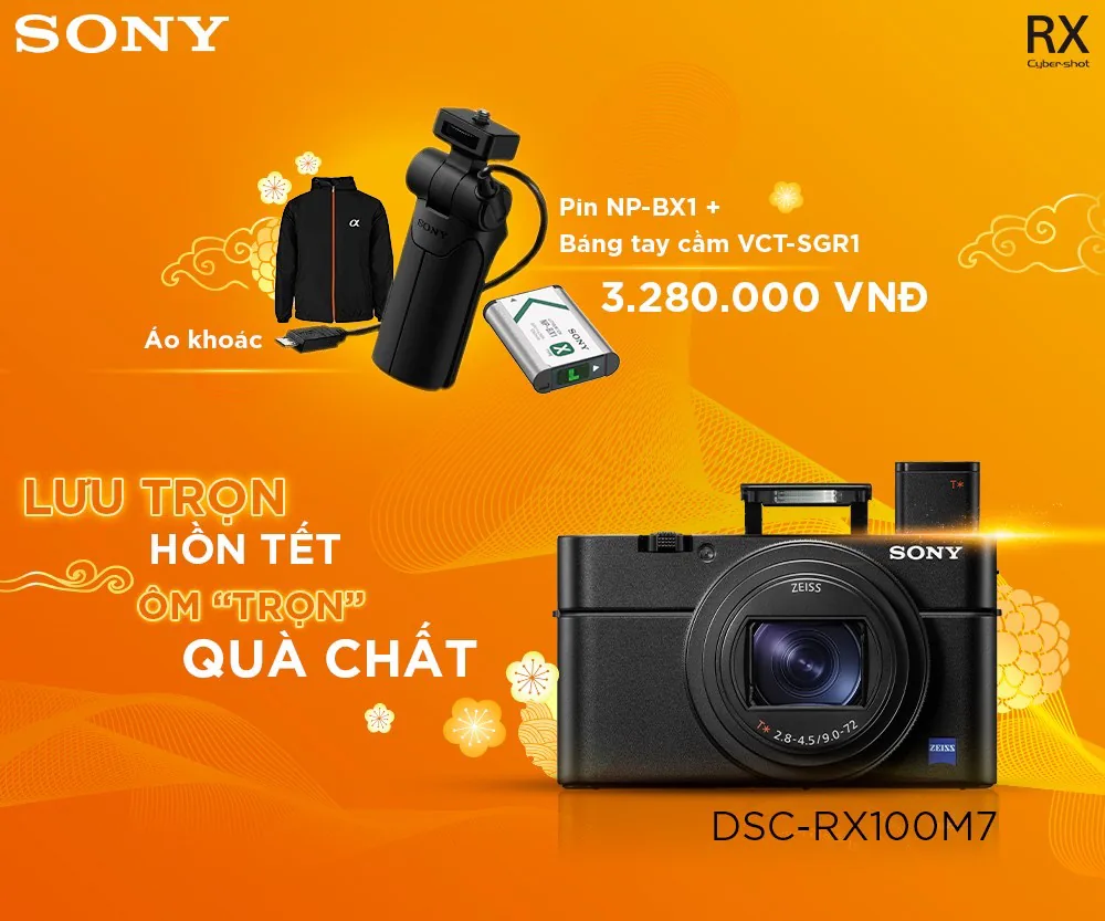 Sony tung chương trình khuyến mãi hấp dẫn mùa Tết 2020 cho máy ảnh và ống kính