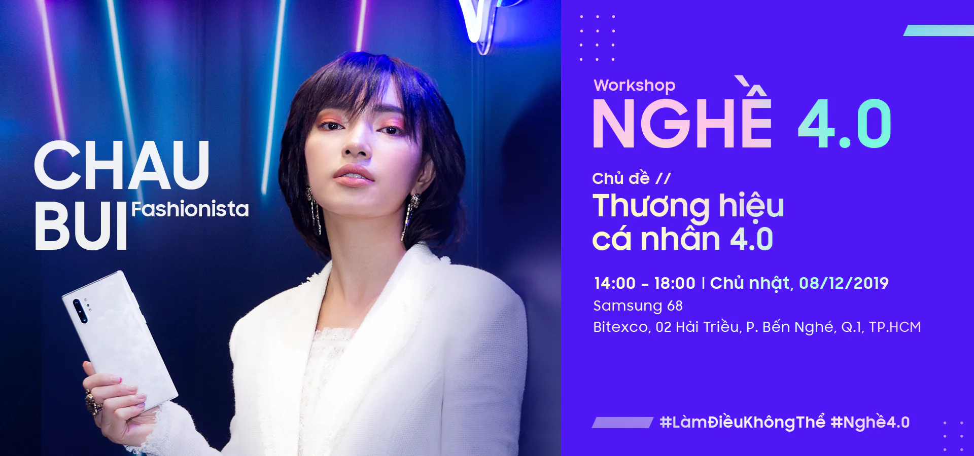 Kiến tạo điều không thể với chuỗi Workshop Nghề 4.0