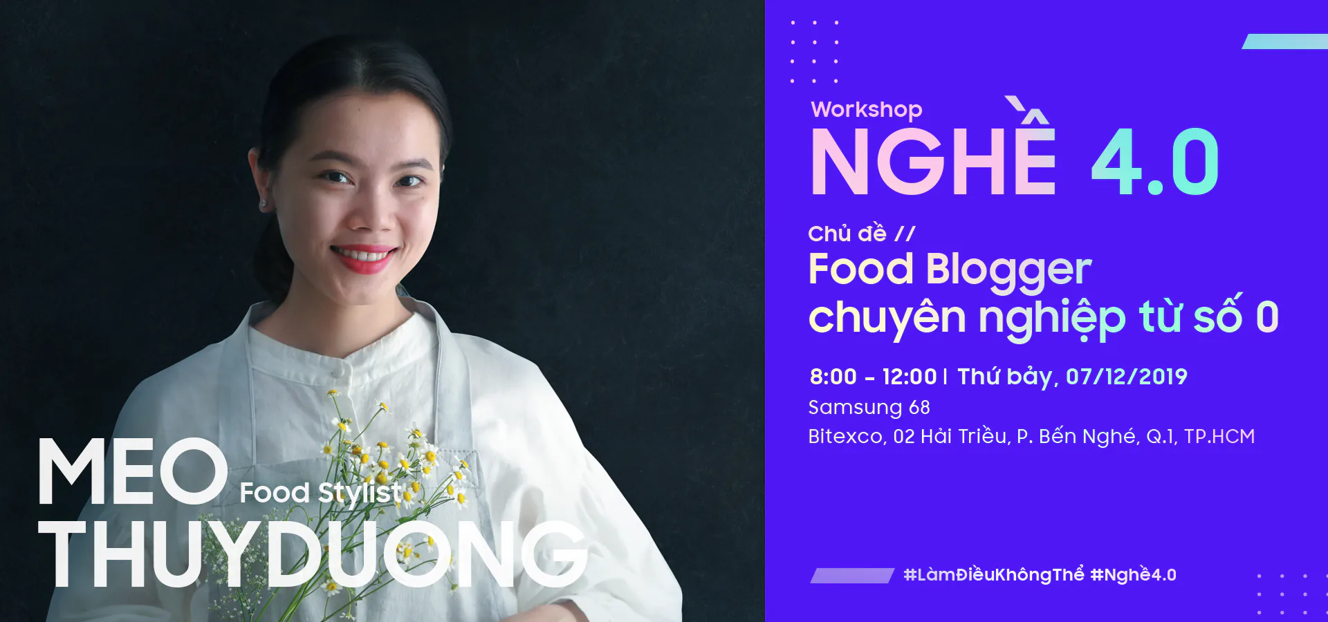 Kiến tạo điều không thể với chuỗi Workshop Nghề 4.0
