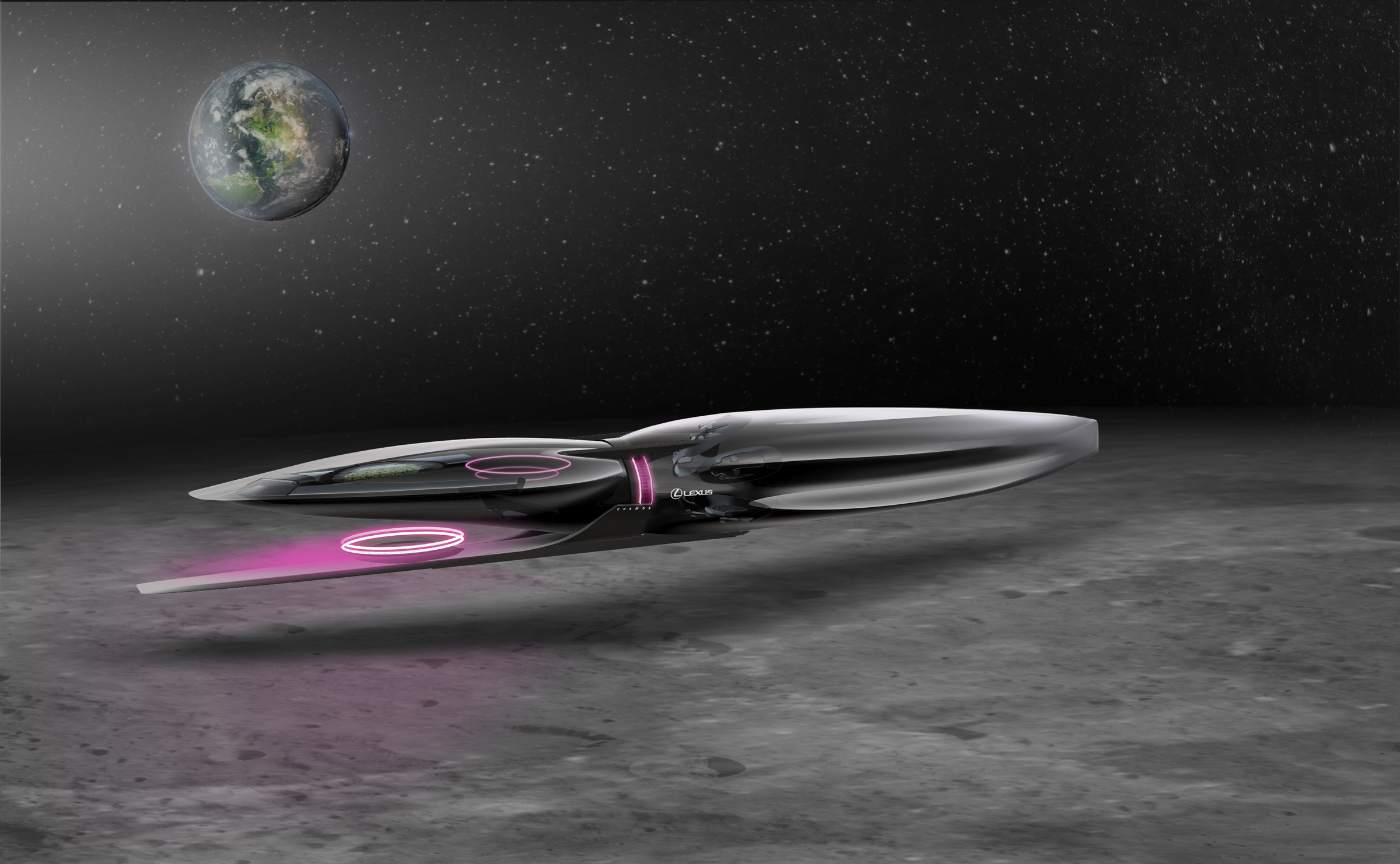 Lexus lên ý tưởng cho phương tiện dành cho con người sử dụng trên Mặt Trăng