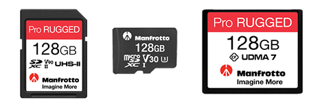 Manfrotto giới thiệu thẻ nhớ Pro Rugged bền nhất thế giới