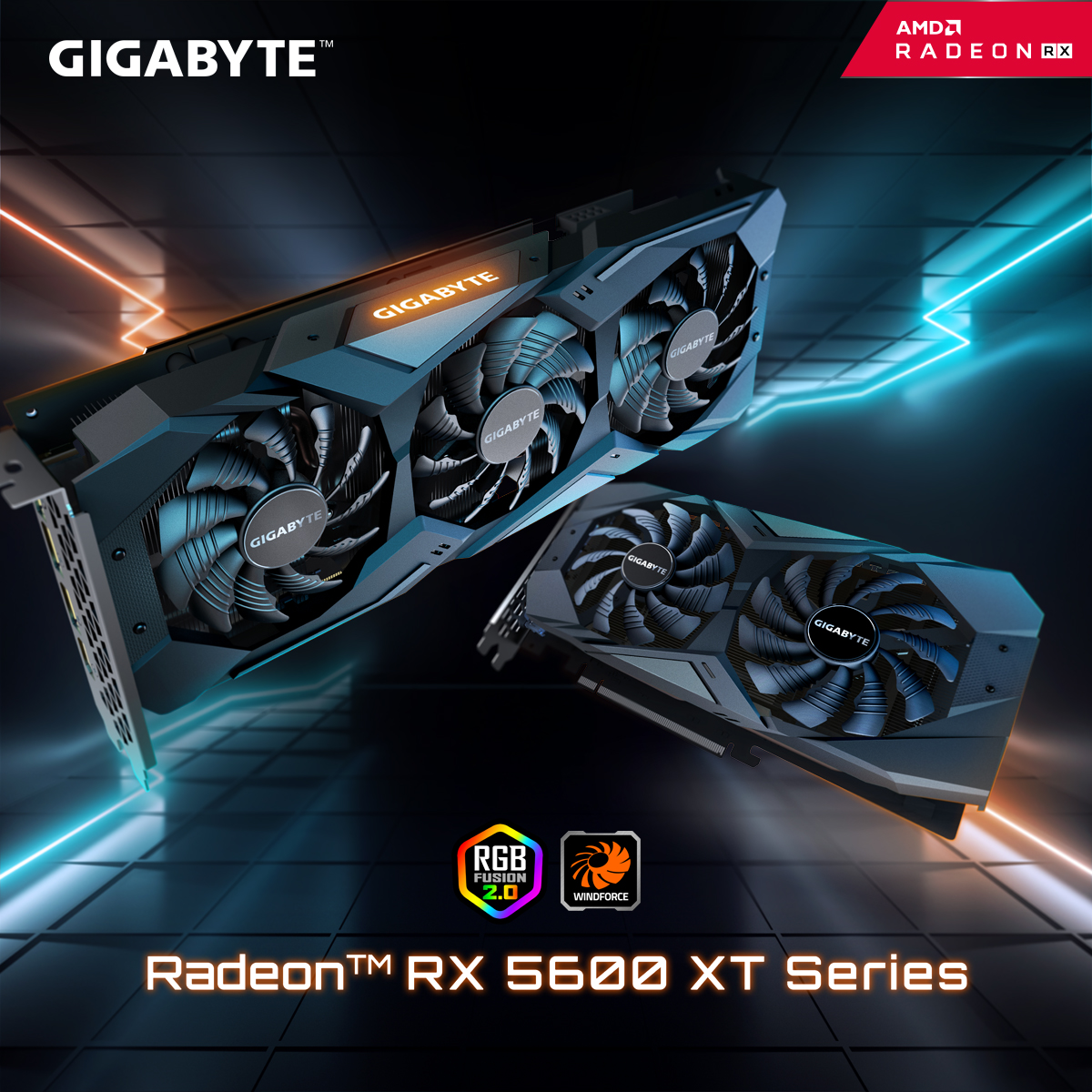 GIGABYTE ra mắt card đồ họa Radeon RX 5600 XT với hai lựa chọn GAMING OC và WINDFORCE