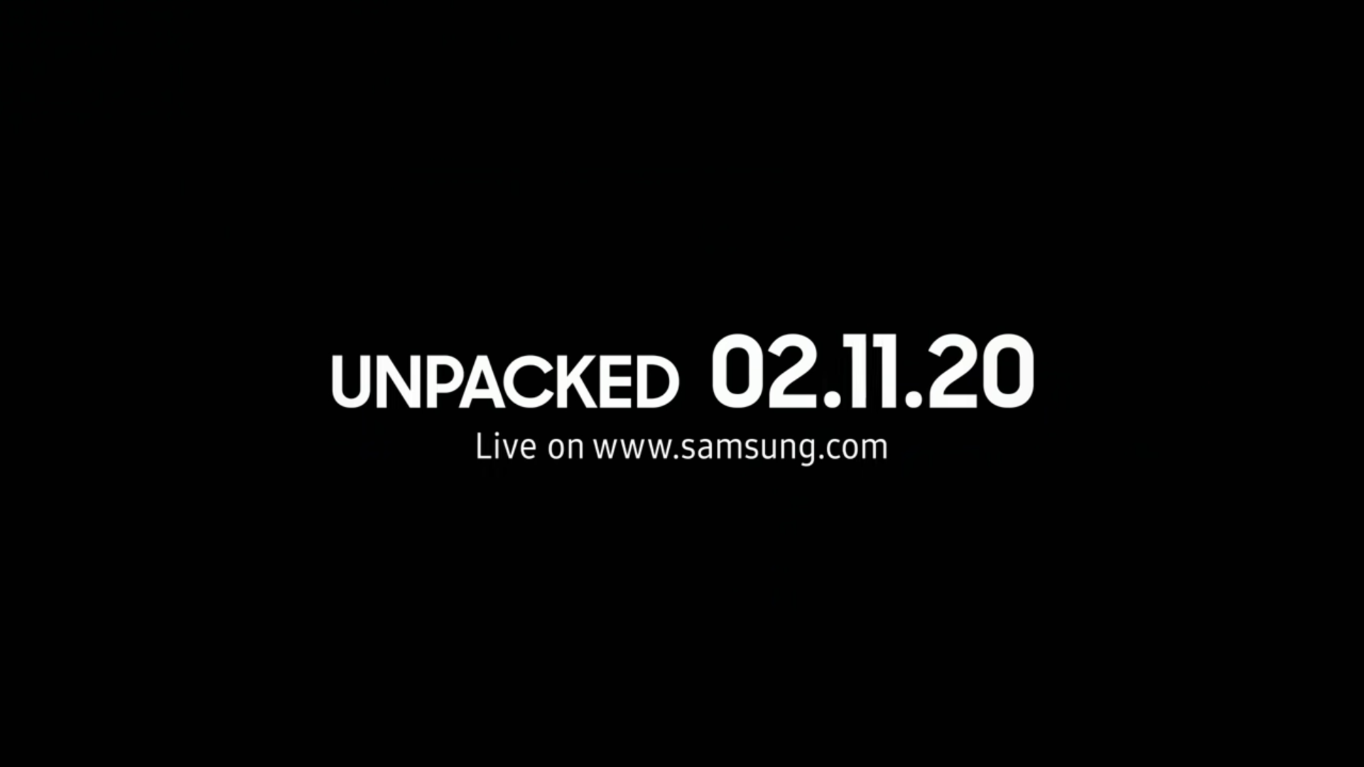 Samsung tung video teaser dài hơn, sẵn sàng cho sự kiện lớn Unpacked 2020 sắp tới