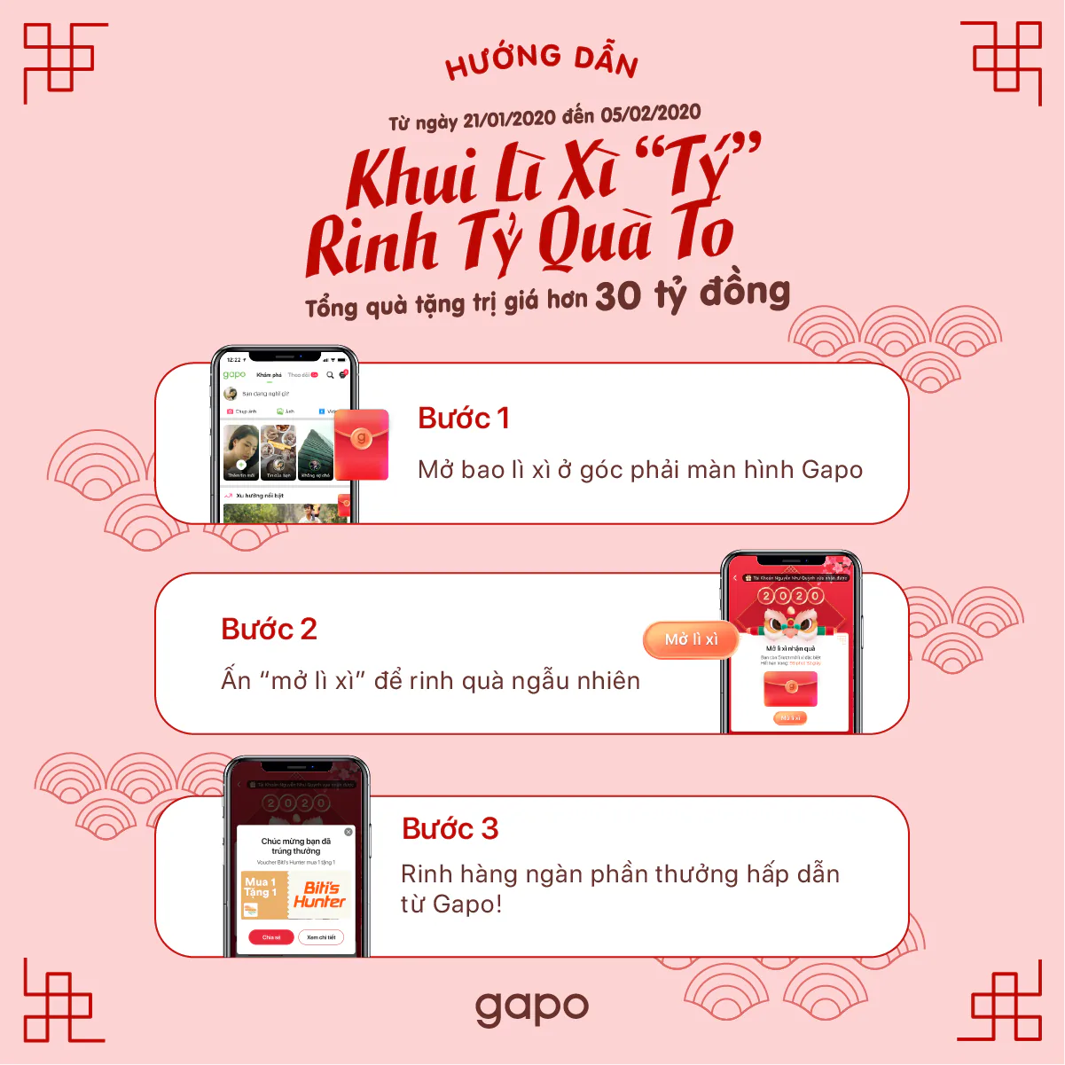 Gapo tung bộ khung hình cực chất kêu gọi “tết văn minh”