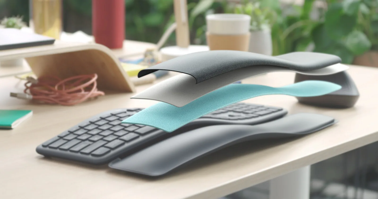 Bàn phím mới K860 của Logitech có thiết kế kỳ lạ nhưng êm ái
