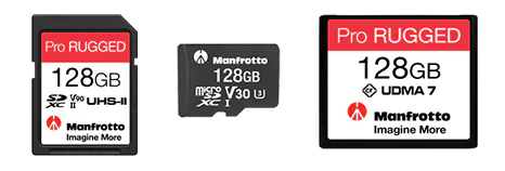 Manfrotto giới thiệu thẻ nhớ Pro Rugged bền nhất thế giới