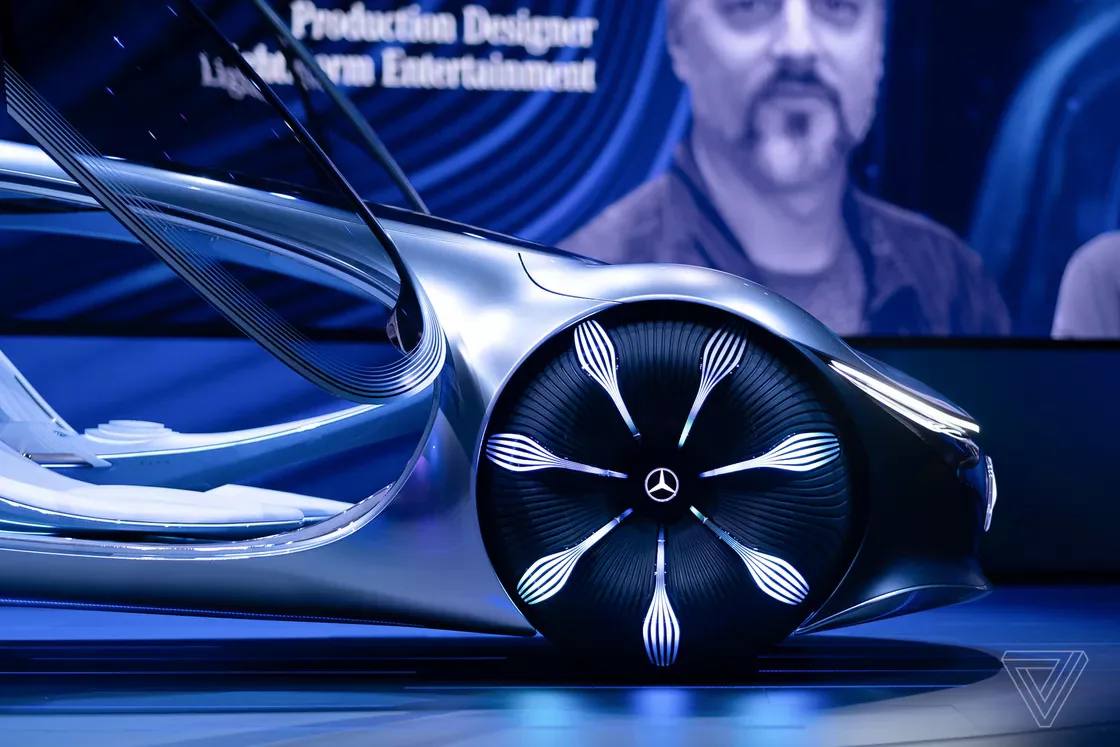 Mercedes-Benz giới thiệu concept xe Vision AVTR lấy ý tưởng từ phim Avatar