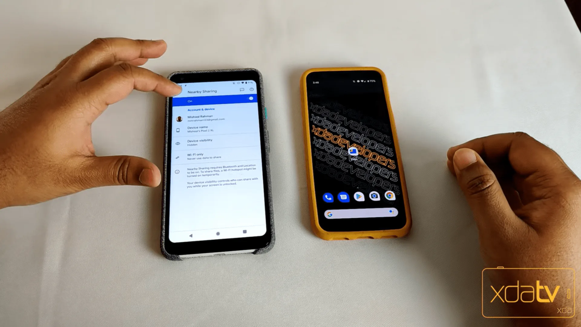 Trên tay tính năng "Nearby Sharing" giống AirDrop dành cho các thiết bị Android
