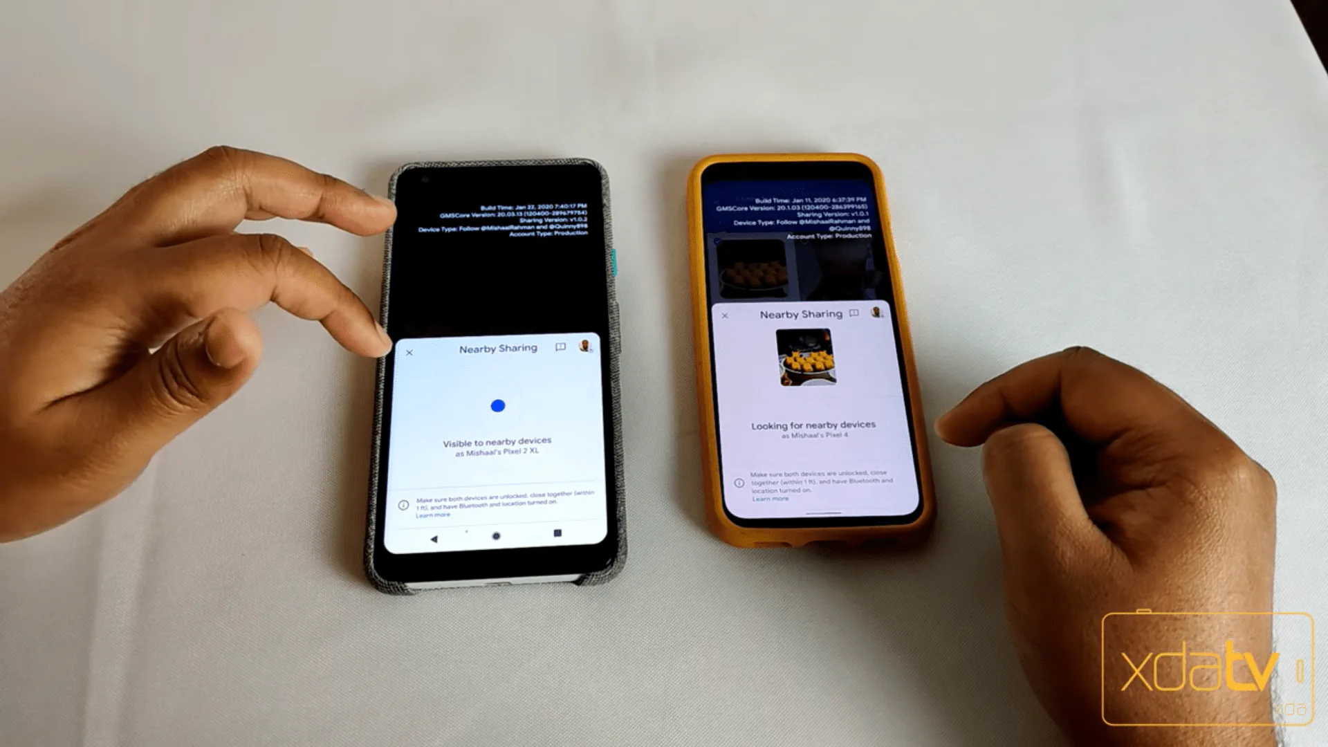 Trên tay tính năng "Nearby Sharing" giống AirDrop dành cho các thiết bị Android
