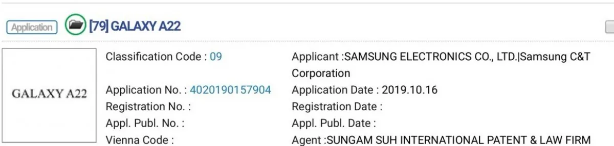 Samsung vừa đăng ký thương hiệu 9 mẫu máy dòng Galaxy A mới