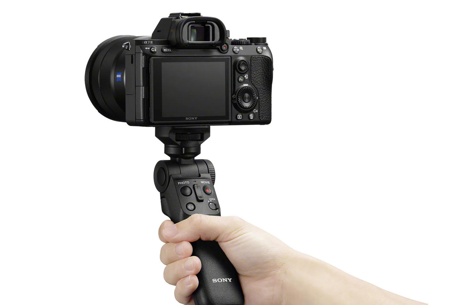 Sony ra mắt grip máy ảnh không dây dành cho các vlogger