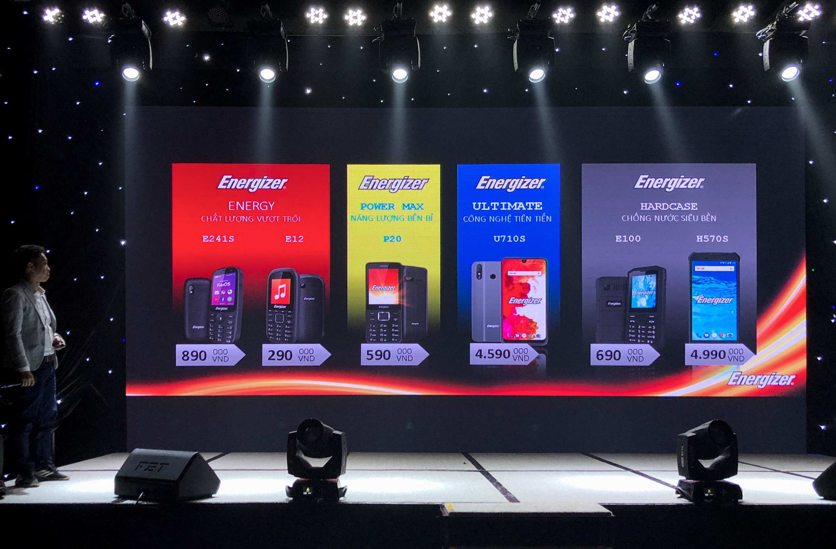 Energizer Mobile ra mắt điện thoại và nhà phân phối tại Việt Nam