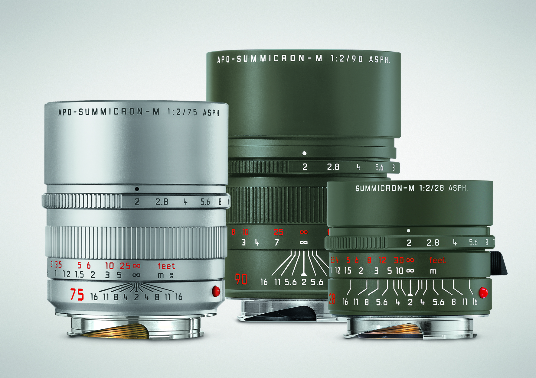 Leica công bố ba ống kính Summicron M phiên bản đặc biệt mới