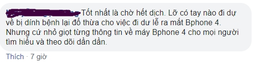 CEO BKAV hỏi fan nên ra mắt Bphone 4 đúng hẹn hay hoãn lại chờ hết dịch