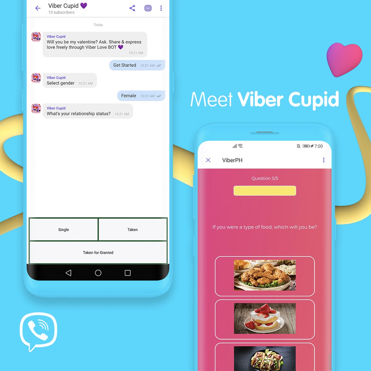 Viber giới thiệu tính năng Viber Cupid vui nhộn mùa Valentine