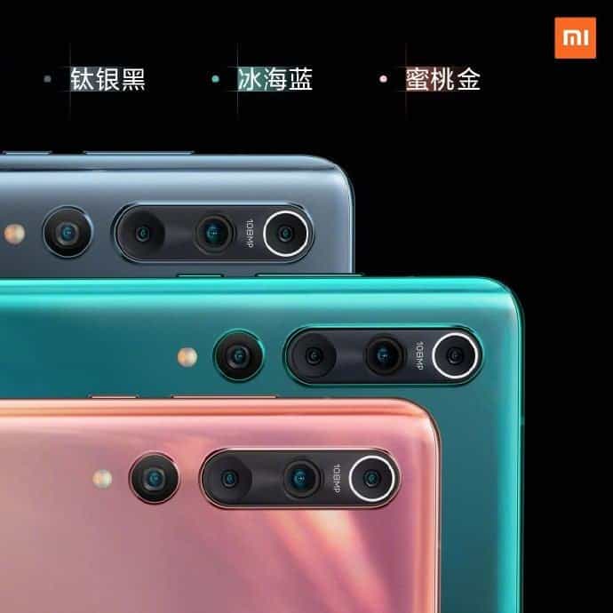 Xiaomi Mi 10 và Mi 10 Pro ra mắt: Snapdragon 865, màn hình 90Hz, camera chính 108MP