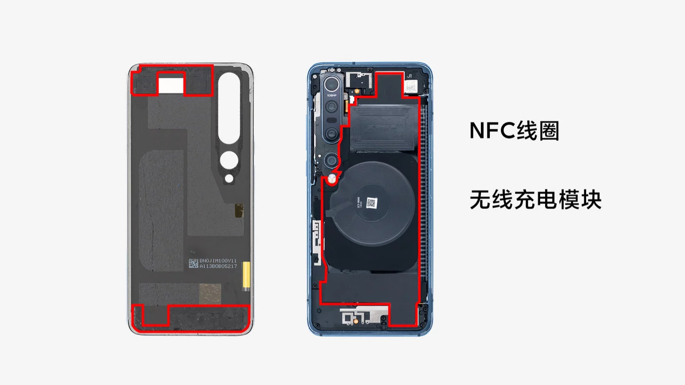Xiaomi tung ảnh chính thức bên trong Mi 10 Pro và các linh kiện của máy