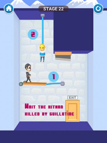 Đáp án game Rescue Cut - Rope Puzzle: Cắt làm sao để giải cứu nhân vật