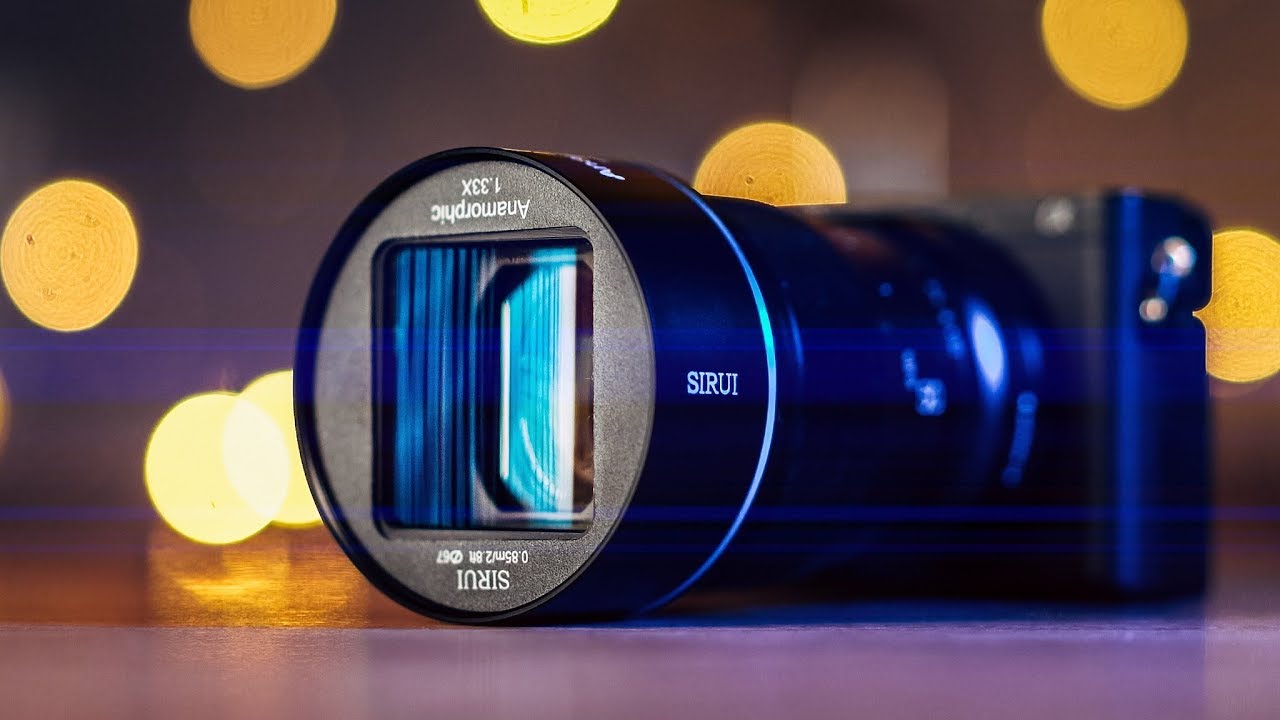 Sirui giới thiệu ống kính anamorphic 50mm F1.8 dành cho các máy ảnh không gương lật