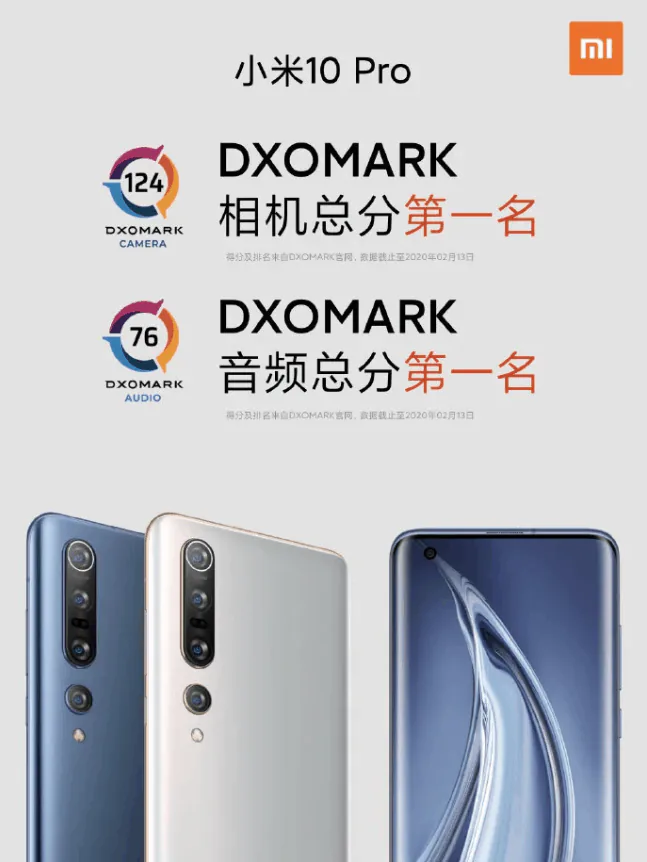 Xiaomi Mi 10 và Mi 10 Pro ra mắt: Snapdragon 865, màn hình 90Hz, camera chính 108MP