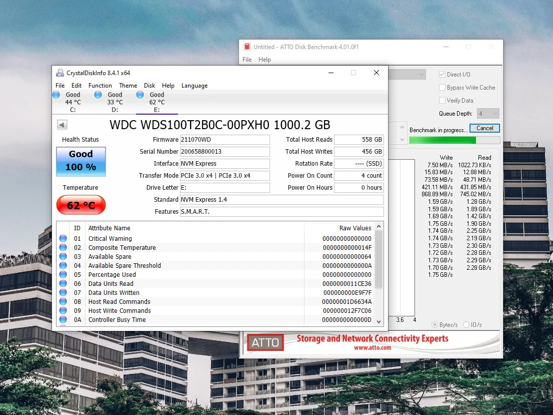 Trên tay WD Blue SN550 1TB: Tạm biệt SATA và đến với kỉ nguyên NVMe