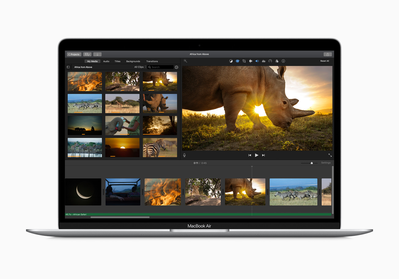 MacBook Air 2020 ra mắt, bàn phím cắt kéo như MacBook Pro 16-inch, có lựa chọn Core i7