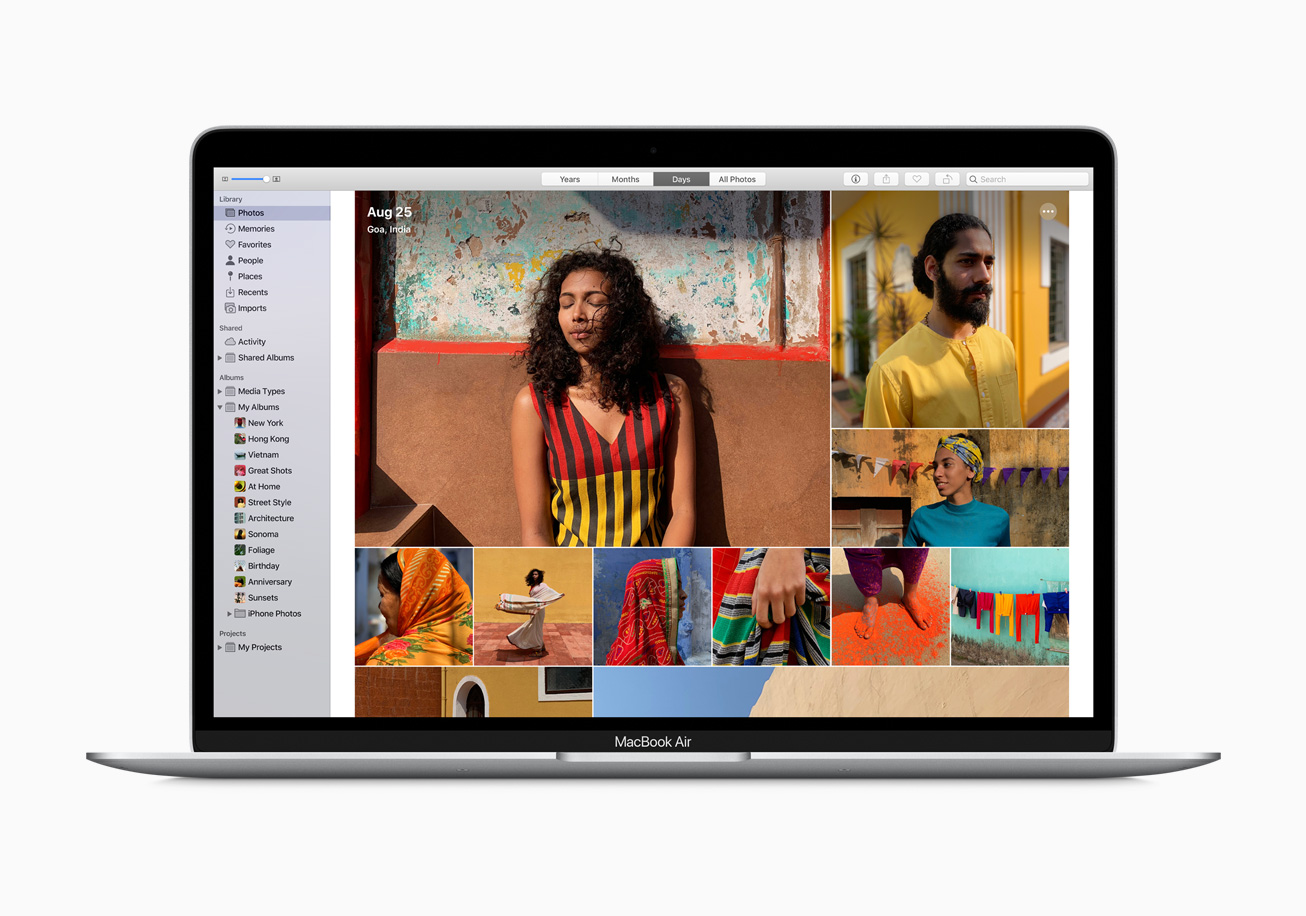 MacBook Air 2020 ra mắt, bàn phím cắt kéo như MacBook Pro 16-inch, có lựa chọn Core i7