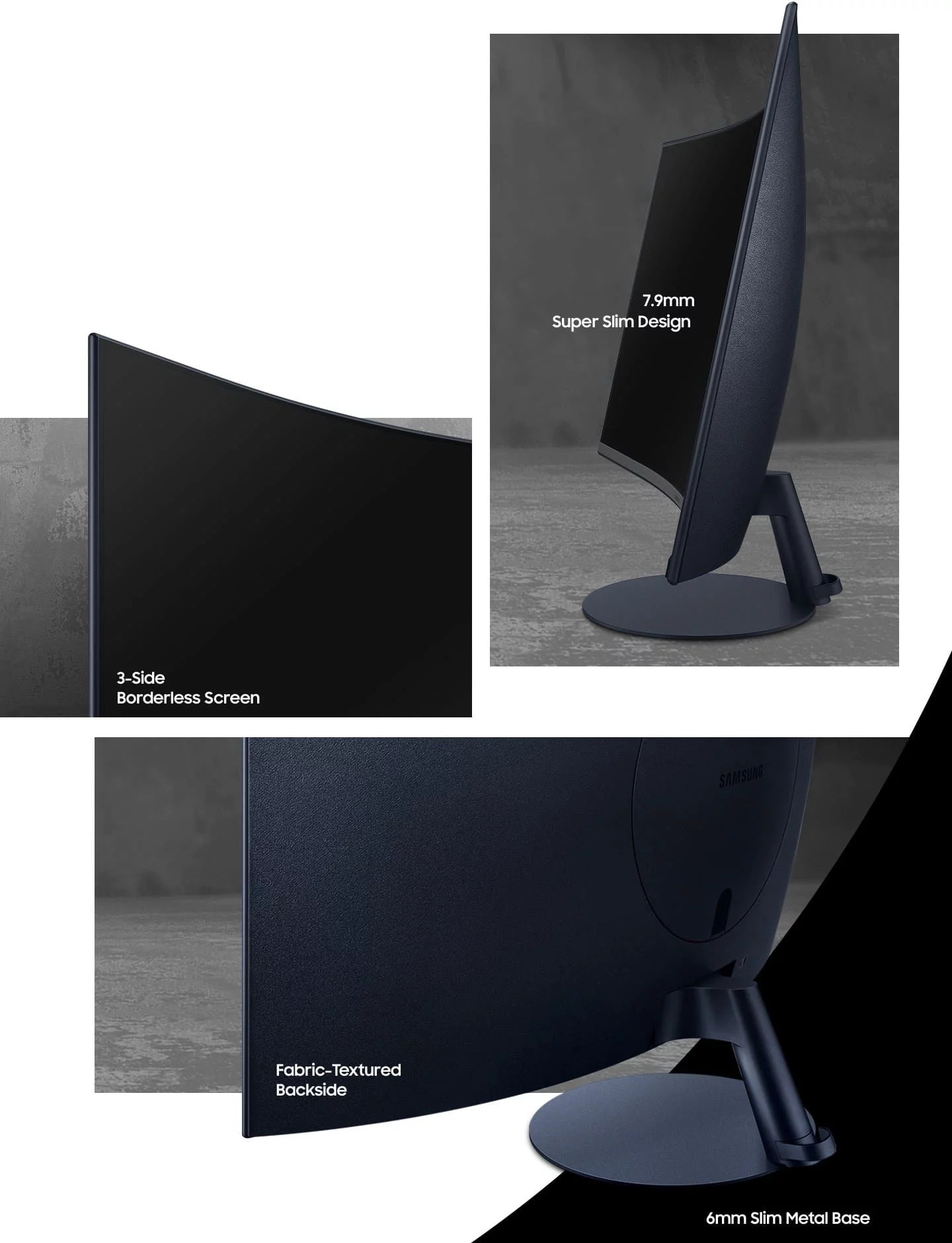 Samsung hiện tại đang chế tạo màn hình siêu cong dành cho văn phòng và game thủ