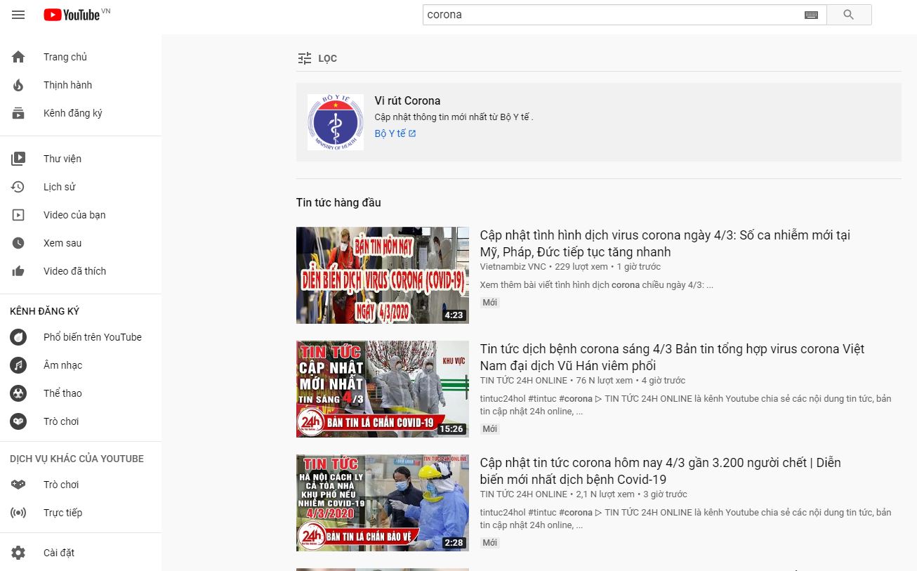 ViruSs, Trắng TV, Vân Trang cùng cộng đồng Nhà sáng tạo YouTube đồng hành phòng chống virus Corona
