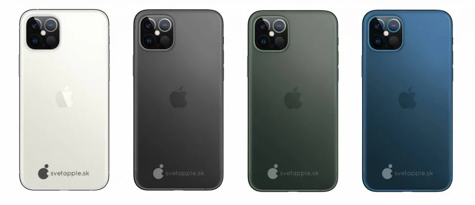 Concept iPhone 12 mới xuất hiện với cụm camera vuông và cảm biến LiDAR