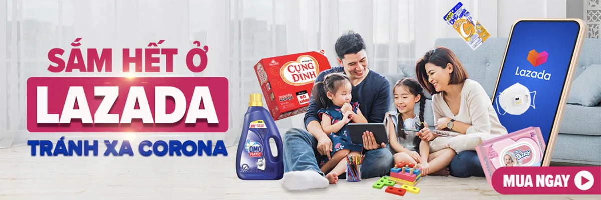 Lazada triển khai chiến dịch “an tâm mua sắm tại nhà”, đồng hành cùng người tiêu dùng trong mùa dịch