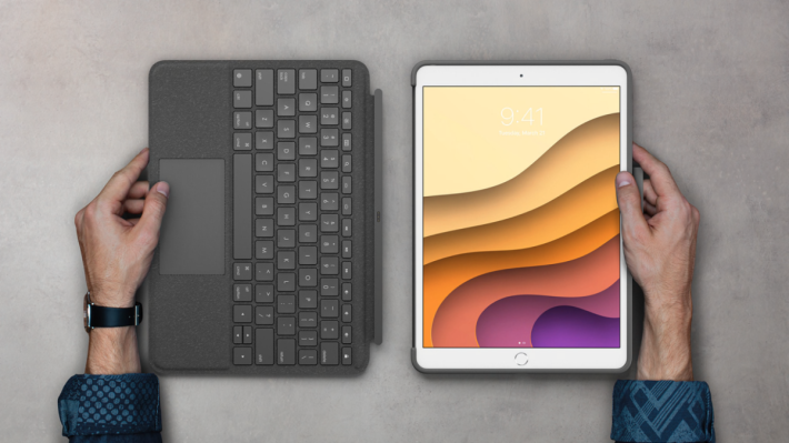 Logitech ra mắt ốp lưng kèm bàn phím mới có trackpad dành cho iPad thường