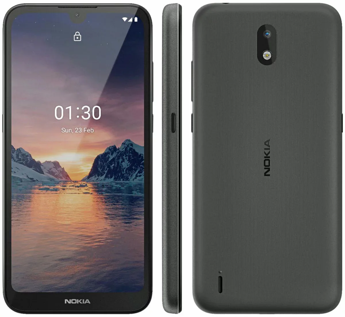 Lộ ảnh Nokia 1.3 trước ngày ra mắt với màn hình giọt nước và một camera sau