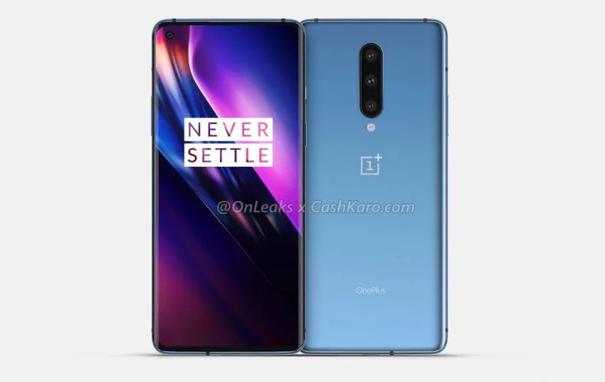 Lộ diện thông số chi tiết của OnePlus 8 và 8 Pro với Snapdragon 865 và sạc 30W