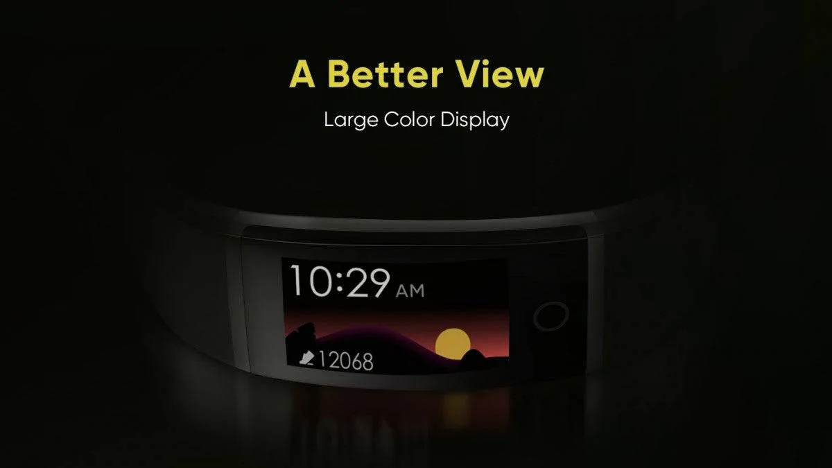 Vòng đeo tay thông minh Realme Band sẽ có IP68, theo dõi nhịp tim và kết nối USB-A