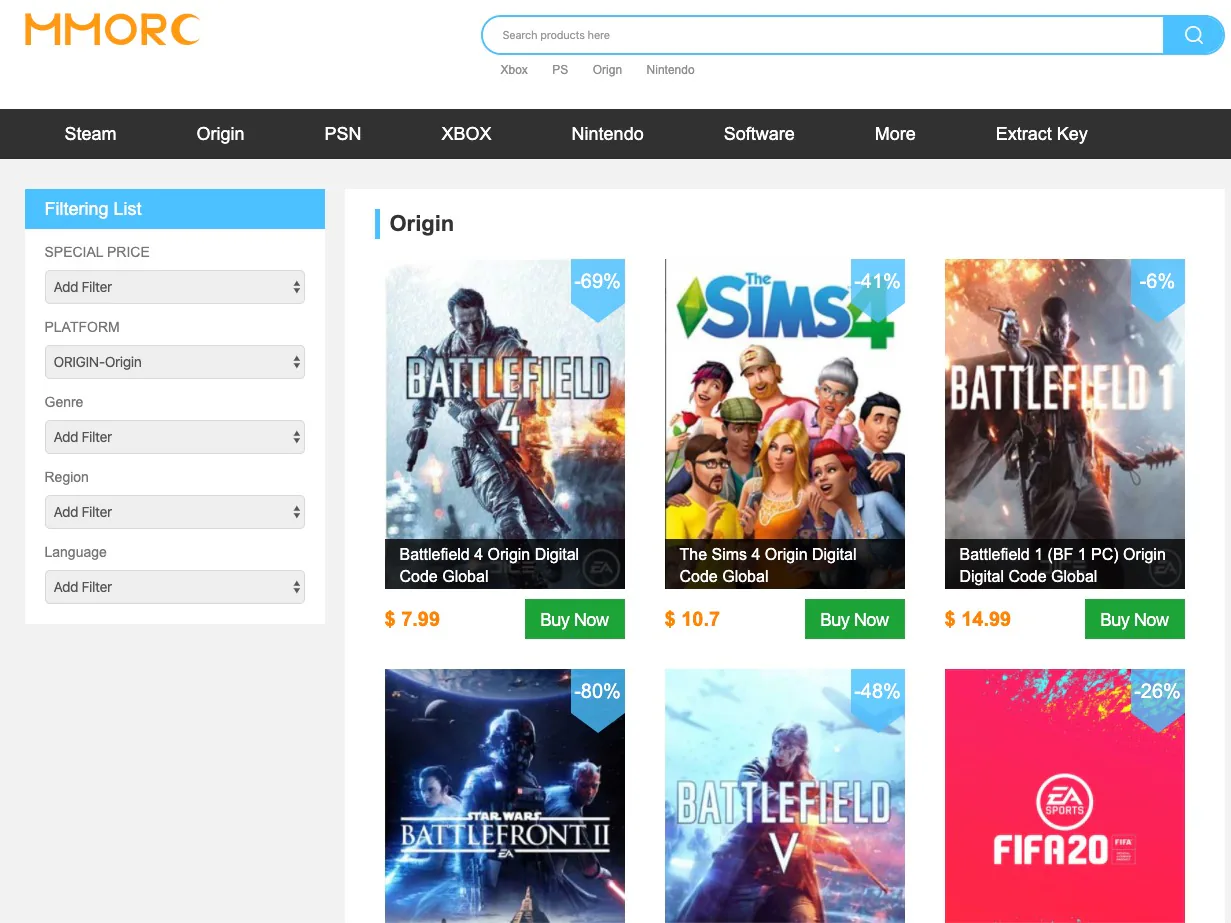 MMORC - kênh mua Windows 10, phần mềm và game bản quyền giá tốt