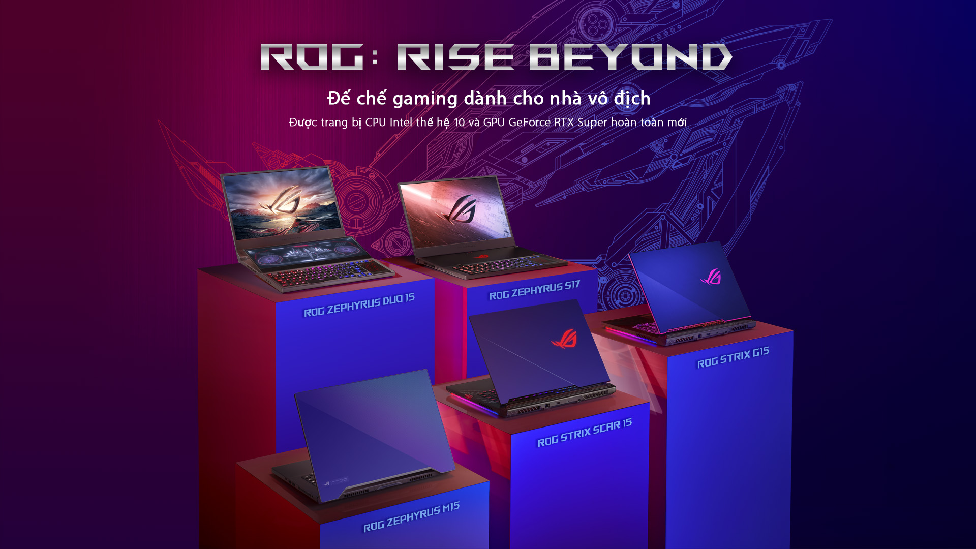 ASUS ROG công bố dải laptop gaming trang bị CPU Intel Core thế hệ 10 cùng giải pháp tản nhiệt kim loại lỏng