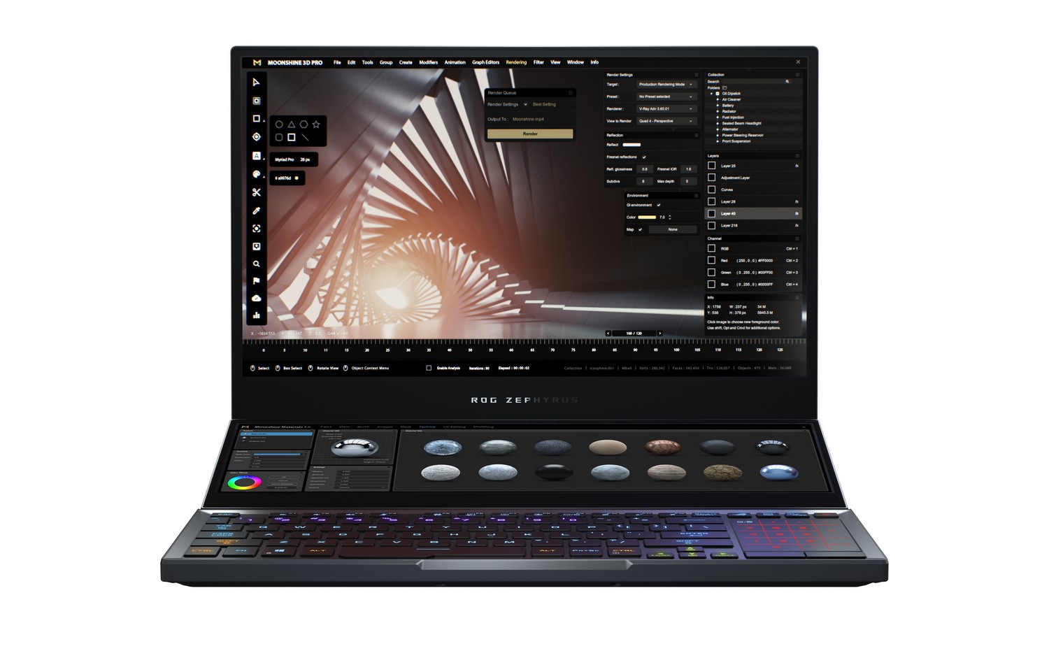 ASUS RoG giới thiệu Zephyrus Duo 15 – Laptop gaming hai màn hình đột phá